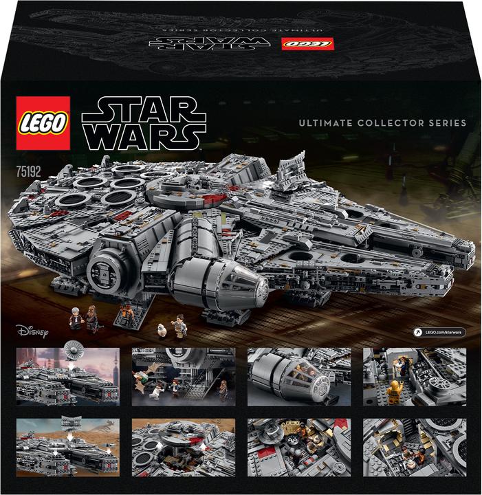 Image du produit LEGO Millennium Falcon (75192, LEGO difficiles à trouver, LEGO Star Wars)