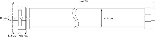 Produktbild Schellenberg Funk Rolladenmotor