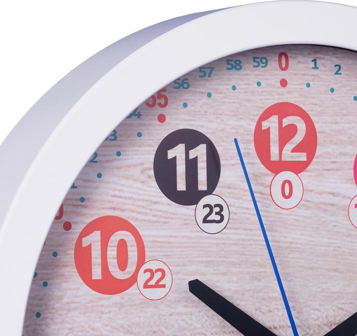 Actual product image Relaxdays Kinder-Wanduhr (30 cm)