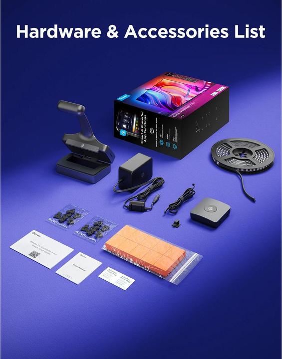 Produktbild Govee TV Three Cam Backlight Envisual (Mehrfarbig, 500 cm, Indoor)