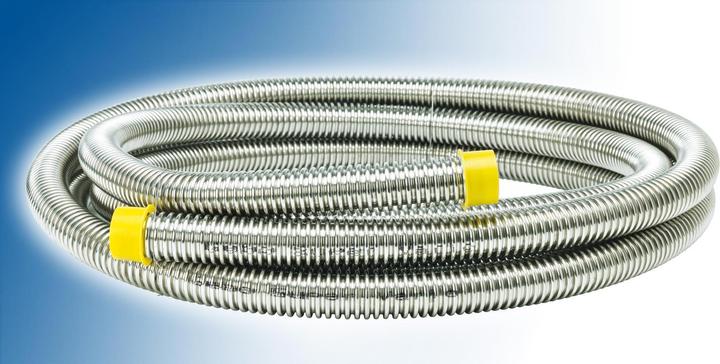 Actual product image Gebo Corrugated pipe DN20 AISI316l with nut 1"30m SVW20.30