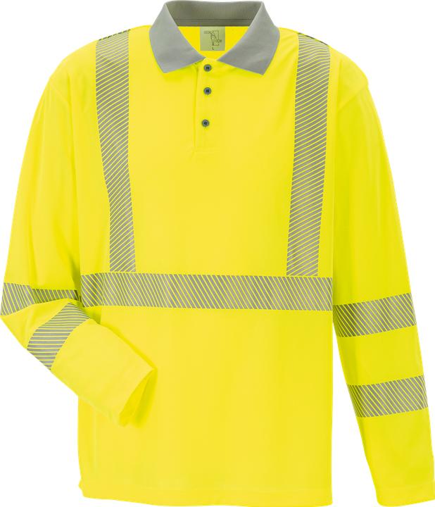 Actual product image Planam Norit Warnschutz Polo 1/1 Gr. L (L)