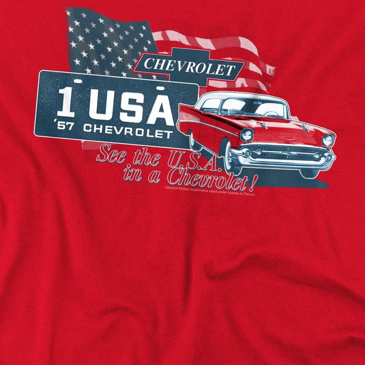 Produktbild Chevrolet See The USA TShirt (4XL)