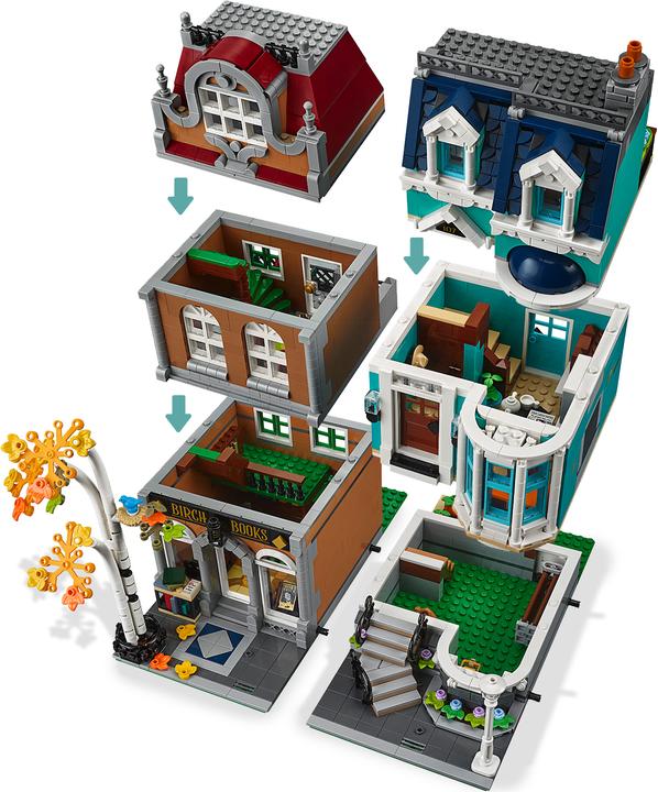 Image du produit LEGO La librairie (10270, LEGO Creator Expert, LEGO difficiles à trouver)