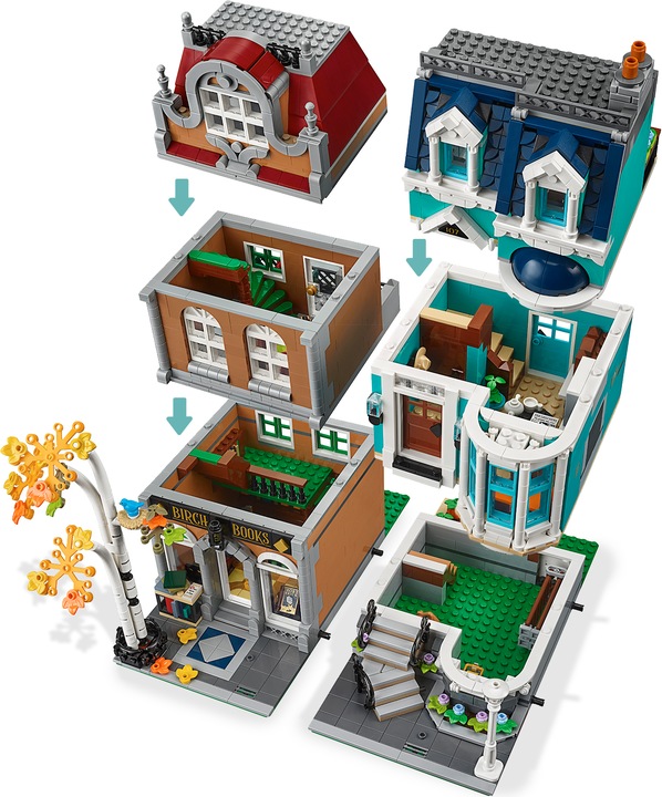 Immagine prodotto LEGO libreria (10270, LEGO Creator Expert, Set LEGO rari)