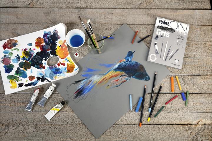 Actual product image Clairefontaine Paint ON (250 g/m², 30 x)