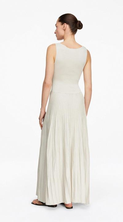 Produktbild Comma Statement-Strickkleid mit Plissée-Rock in Allover-Glitzergarn (44)