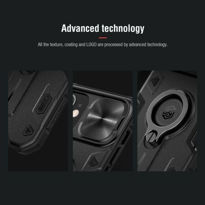 Actual product image Nillkin CamShield Armor Series Hardcase Cover (Apple iPhone 12 mini)
