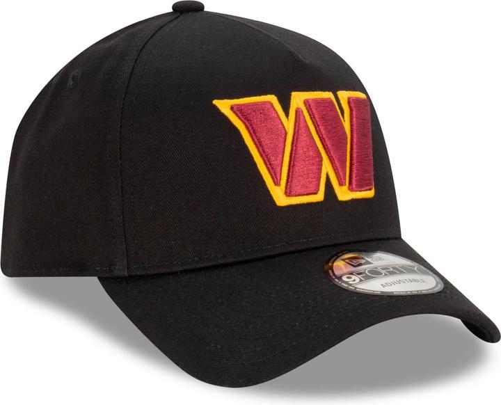 Actual product image New Era 9Forty A-Frame Cap - NFL Washington Commanders noir (One size)
