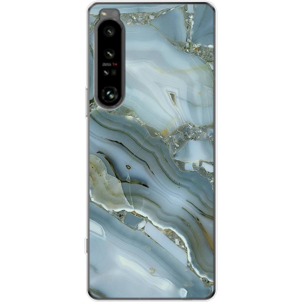 König Design Hülle Handy Schutz für Sony Xperia 1 IV Case Cover Tasche Bumper Etuis TPU Neu (Sony Xperia 1 IV), Smartpho...