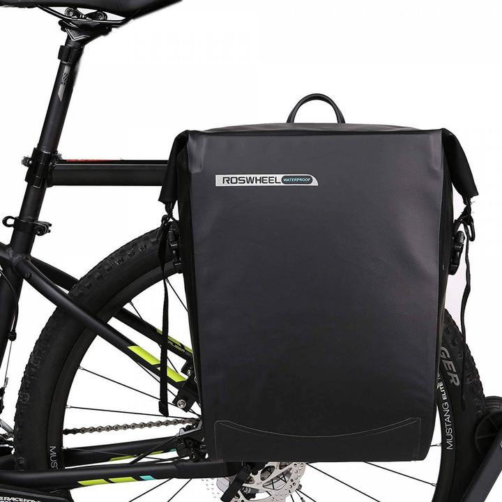Produktbild Roswheel Wasserdichte Seitentasche für den Hinterradgepäckträger (20 l, Gepäckträgertasche)