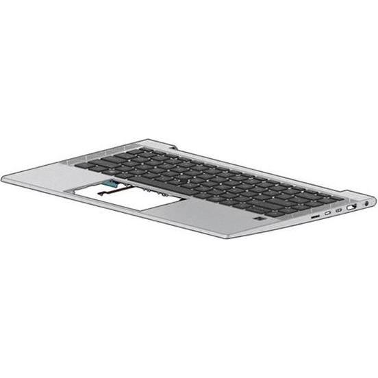 HP TOPCVR W/KB UMA BL PVCY FR (M07132-051), Notebook Ersatzteile