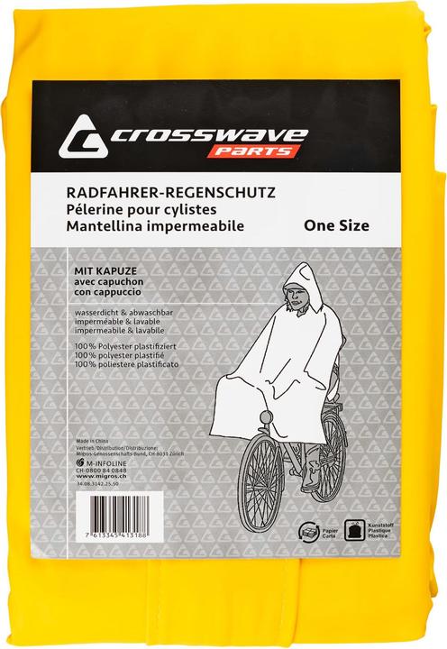 Crosswave Bicycle rain pelerine (One size)