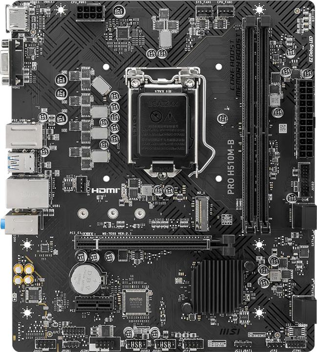 Produktbild MSI PRO H510M-B (LGA 1200, Intel H470, mATX)
