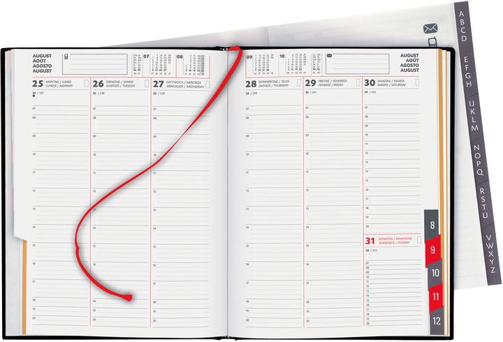 Image du produit Biella Agenda commercial Orario (17.8 x 23.5 cm, 1 semaine / 2 pages)