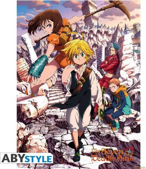 Image du produit ABYstyle Seven Deadly Sins - Groupe (52 x 38 cm)