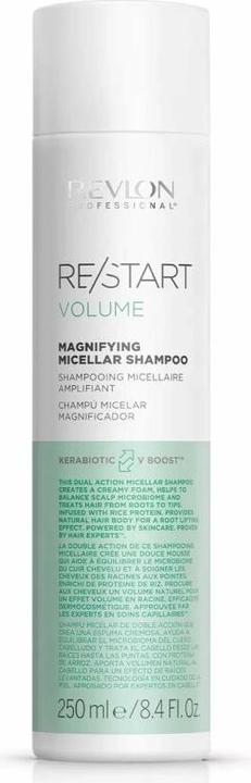 Valeurs nutritives et ingrédients Revlon Professional Shampooing Volume Magnifiyng (250 ml, Shampoing liquide)
