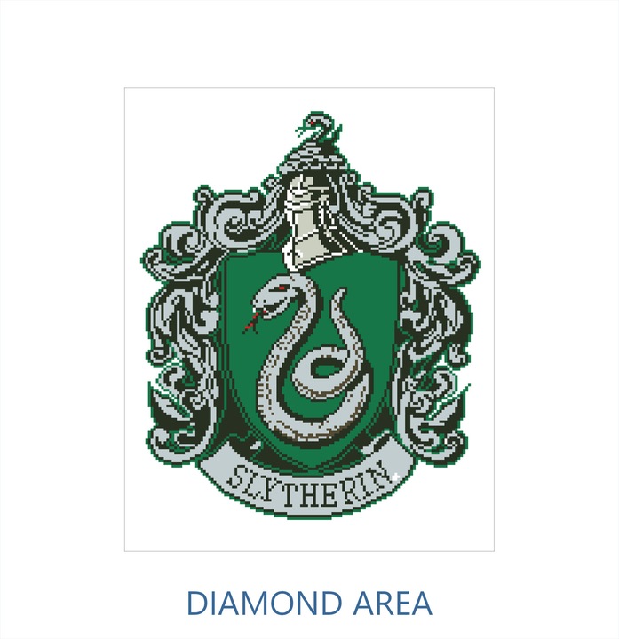 Immagine prodotto Diamond Dotz Stemma di Serpeverde
