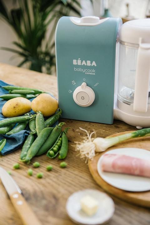 Actual product image Beaba New! Babycook Express Grinder-Steamer Baltic Blue