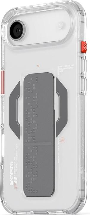 Produktbild Skinarma Haxa Case for iPhone Air Magnetic Charging + Grip Stand Transparent (Apple iPhone Air)
