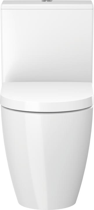 Actual product image Duravit Cistern ME by Starck 390x180mm, connection bottom left white WG