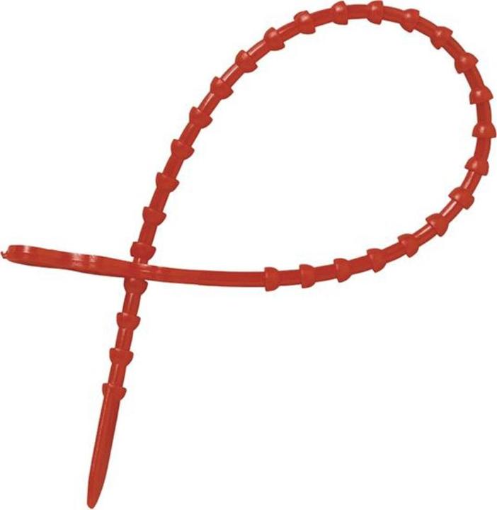Image du produit Heidemann Liens multi-usages,200 mm, rouge(réutilisable) Heidem (Serre-câbles en plastique, 200 mm, 50 pcs)