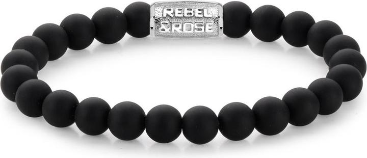 Immagine prodotto Rebel & Rose Solo pietre Bracciale Mad Panther (19 cm, Acciaio inossidabile)