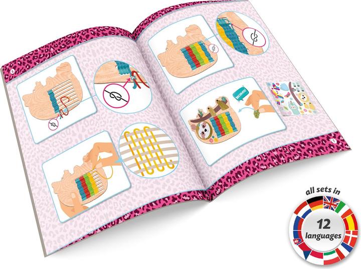 Actual product image Lena Mini weaving frame animals