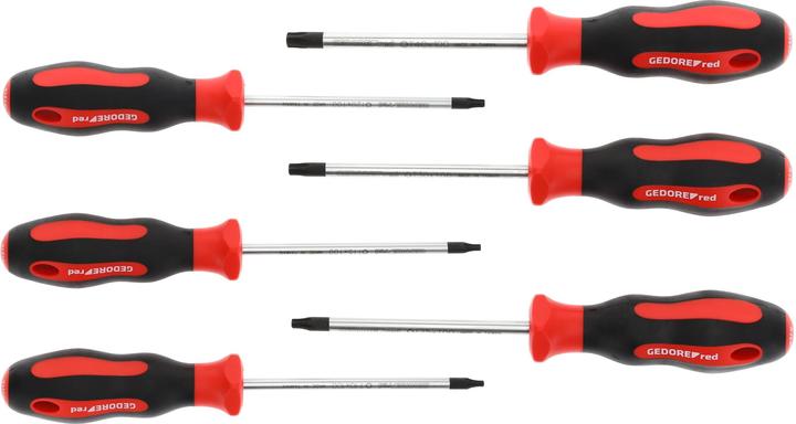 Image du produit Gedore Red red R38402006 Jeu de tournevis 2K T10-40 6 pièces (Torx (TX))