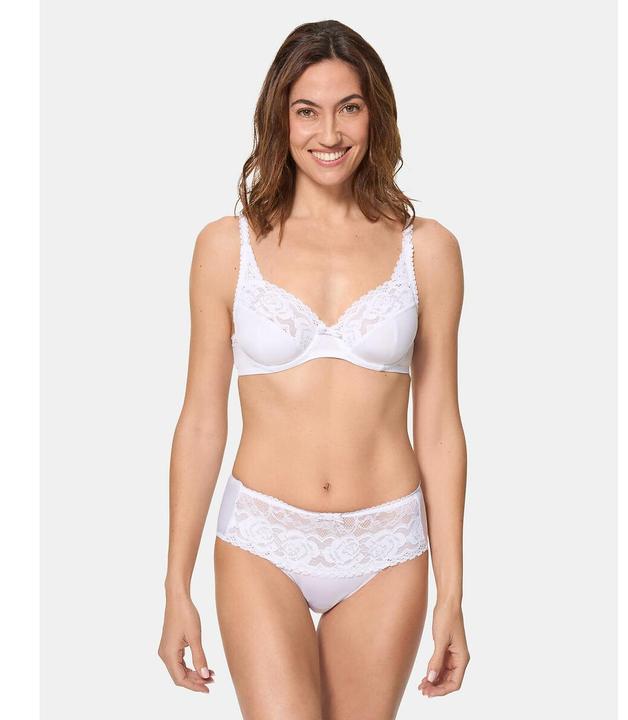 Actual product image Playtex Full-Cup-BH Flower Elegance Micro (Single pack, 85 E)