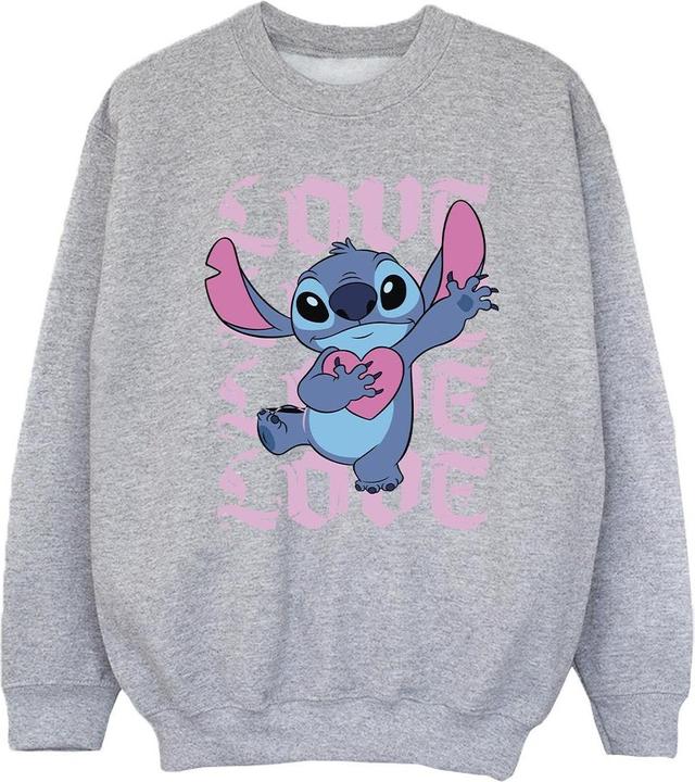 Produktbild Lilo & Stitch Valentine Love Sweatshirt Mädchen (128)