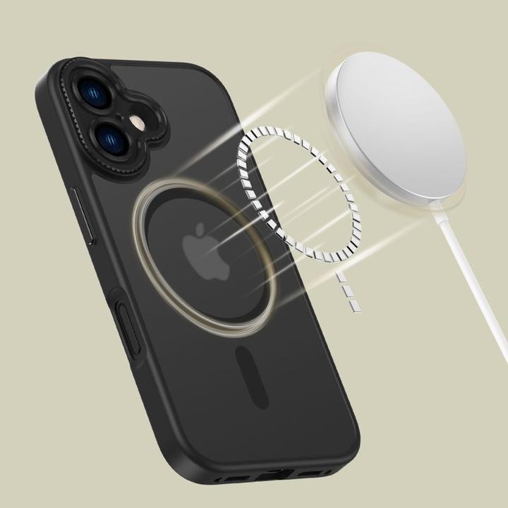 Actual product image Tech-Protect MagCam MagSafe iPhone 16 Case - Semi-transparent (Apple iPhone 16)
