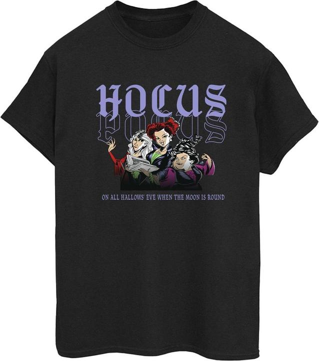 Actual product image Disney Womens/Ladies Hocus Pocus Hallows Eve Cotton Boyfriend T-Shirt (XL)