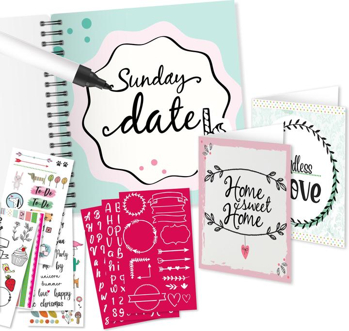 Actual product image Lena Handlettering