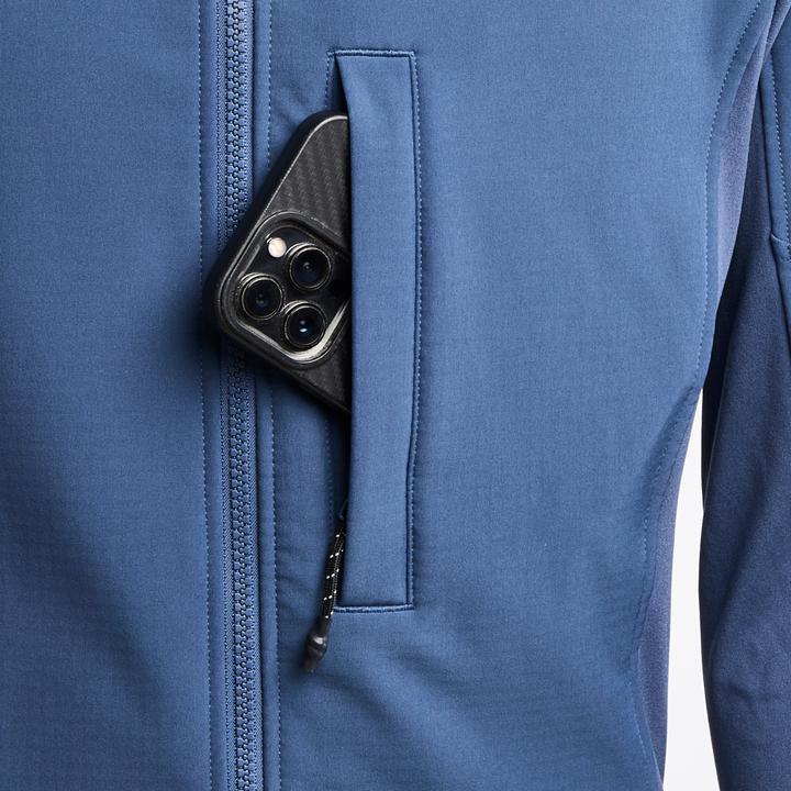 Produktbild Rockrider Fahrrad Winterjacke MTB Herren blau (M)