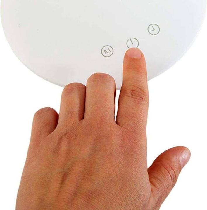 Image du produit Techly 5.5W LED Desk Touch Lamp with Qi Charger 15W (320 lm)