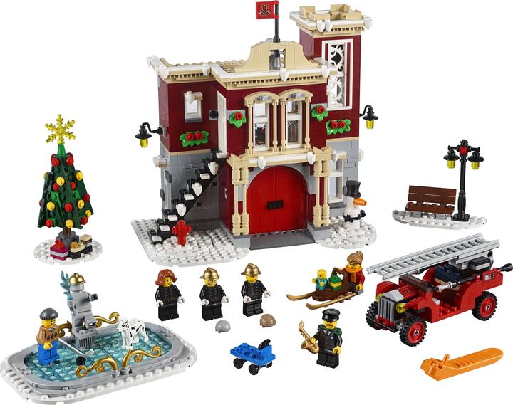 Image du produit LEGO La caserne de pompiers en hiver (10263, LEGO Creator Expert)