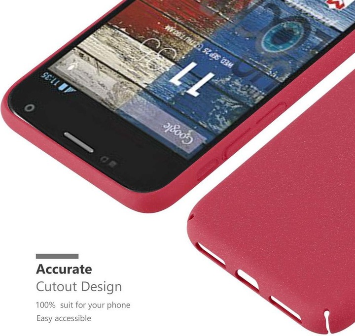 Image du produit Cadorabo Couverture rigide Frosty Cover (Motorola Moto G2 (2nd Gen))