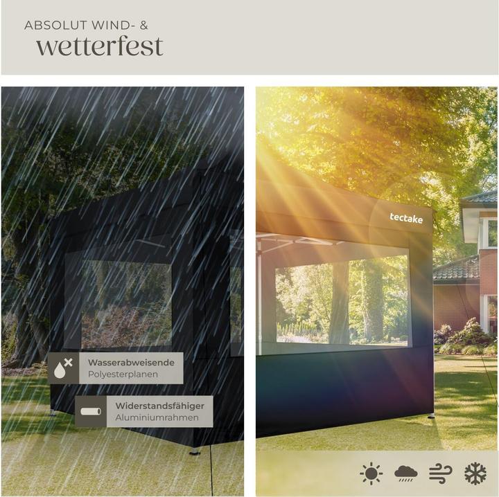 Actual product image tectake Garden pavilion (300 cm, 300 cm)