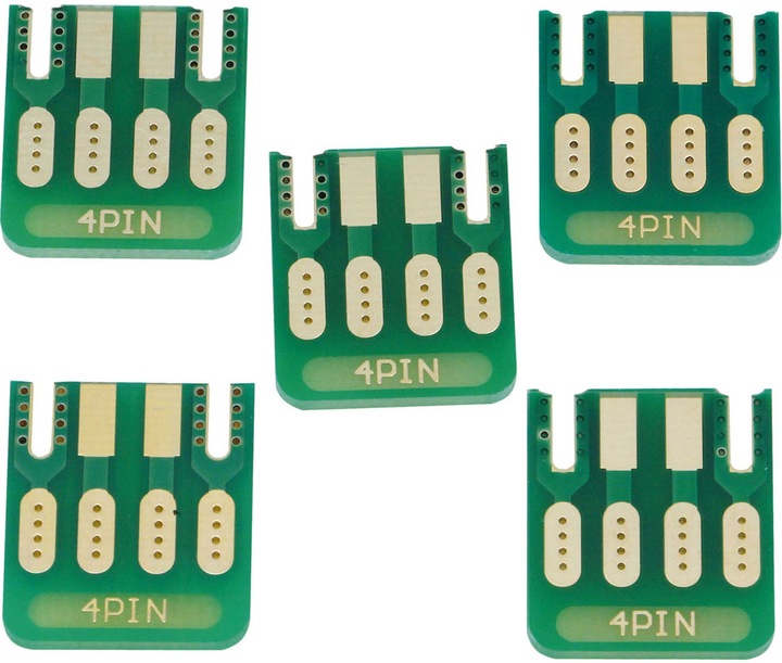 Energie-Label Emcotec mpx platine 4-pins 5stk.