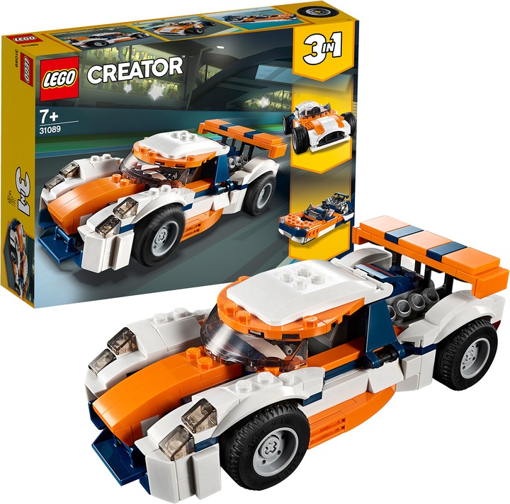 Actual product image LEGO Race car (31089, LEGO Creator 3-in-1)