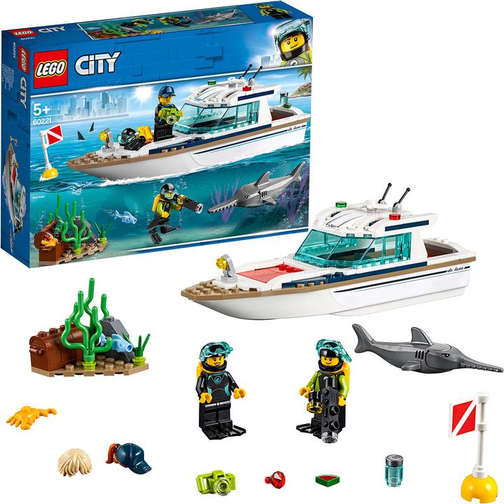 Image du produit LEGO Yacht de plongée (60221, LEGO City)