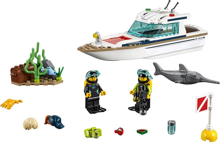 Image du produit LEGO Yacht de plongée (60221, LEGO City)