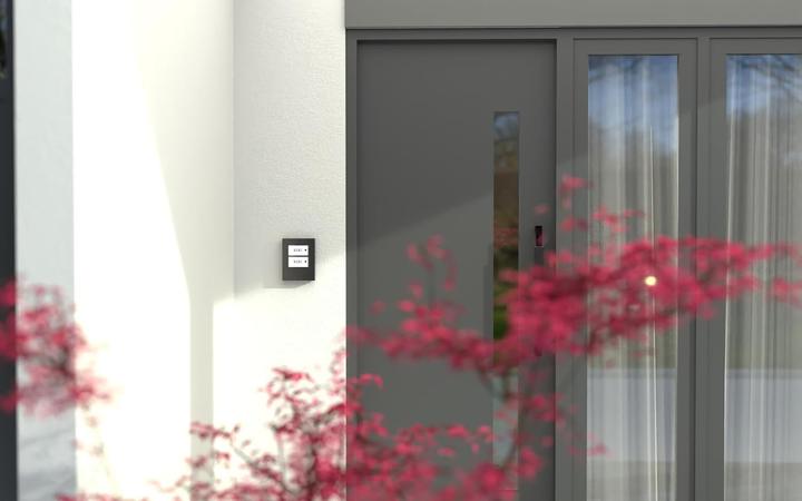 Produktbild Modern-Electronics Funk-Klingeltaster 2-Familienhaus (Funk)