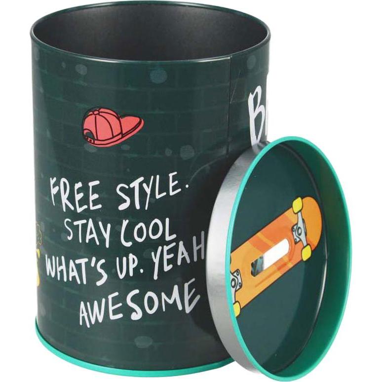 Starpak, Salvadanaio, Salvadanaio Skate Dino (12 x 8 x 8 cm)