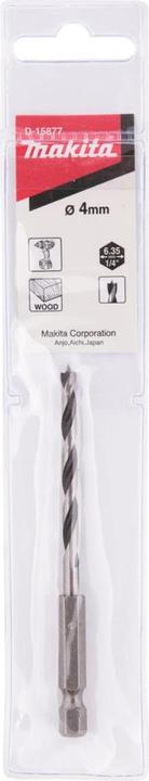 Actual product image Makita Wood drill 4.0mm (4 millimetres)