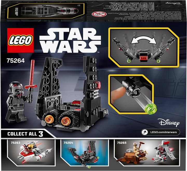 Actual product image LEGO Kylo Ren's Shuttle Microfighter (75264, LEGO Star Wars)