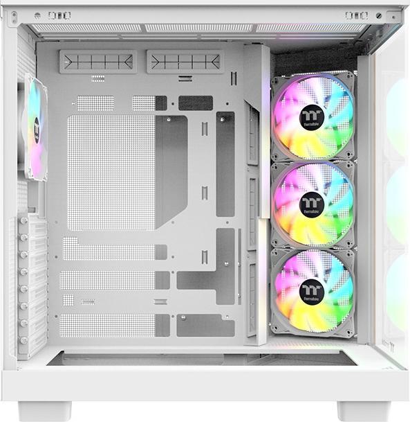 Produktbild Thermaltake Geh View 380 XL WS Midi Tower "ARGB Snow" White retail (ATX, Micro ATX (mATX), Mini-ITX)