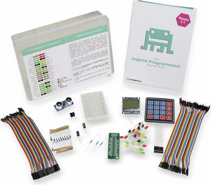 Produktbild Coding World RASP JP STARTER2 - Raspberry Pi - Das Jugend Programmiert Starterkit 2
