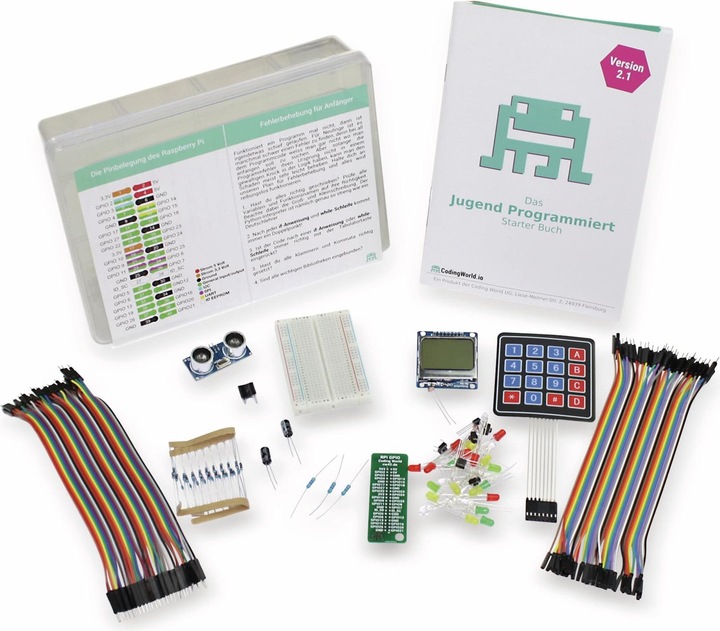 Coding World RASP JP STARTER2 - Raspberry Pi - Das Jugend Programmiert Starterkit 2